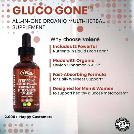 veloré™ Gluco Gone Liquid Drops